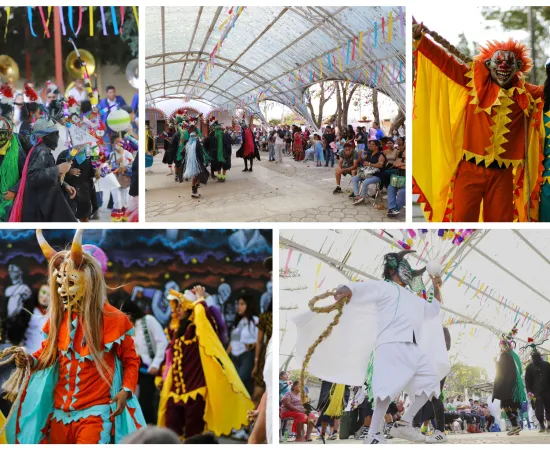 Brillan los carnavales de San Juan Bautista La Raya y San Isidro Monjas