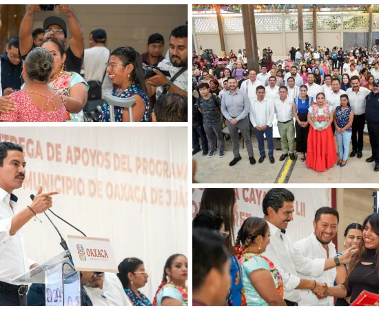 Concluye Programa Cayapadu Lii en el Municipio de Oaxaca de Juárez