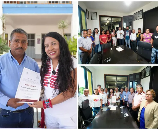 Toman protesta a nuevos agentes municipales de Xoxocotlán