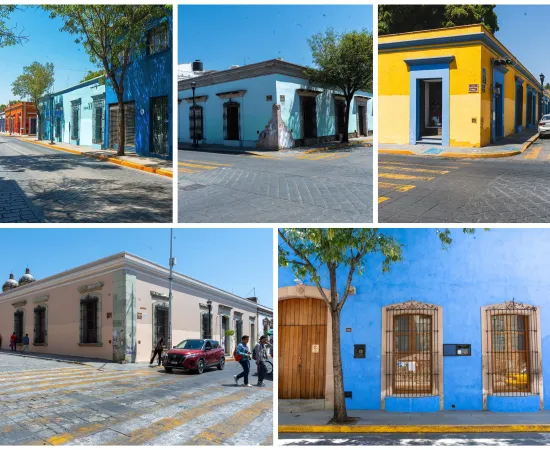 Embellecen fachadas del Centro Histórico de Oaxaca de Juárez