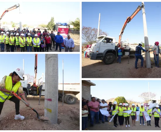 Inician trabajos de electrificación en la colonia Ojito de Agua en Xoxocotlán  