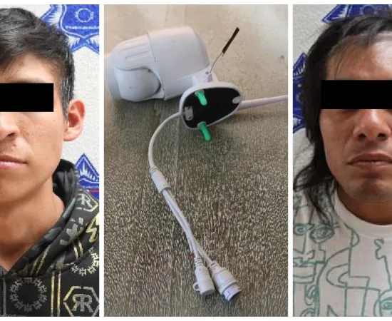 Policía Municipal detiene a dos personas por el presunto delito de robo