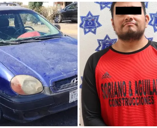 Policía Vial Municipal detiene a conductor de un vehículo por el presunto delito de uso de documento falso