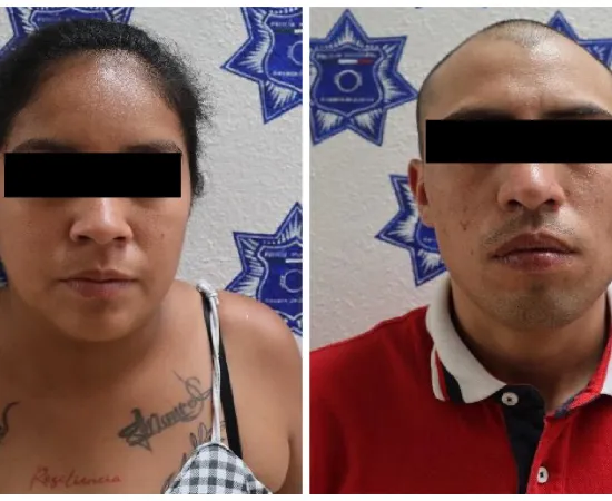 Policía Municipal detiene a dos personas por el presunto delito de robo