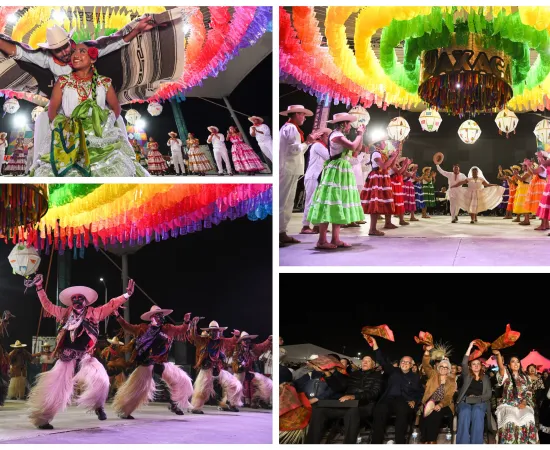 Deslumbra Guelaguetza en la Feria Nayarit 2025