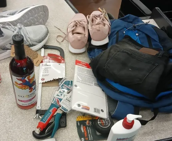 Acusado de intento de robo en supermercado de la ciudad capital fue detenido por la Policía Estatal