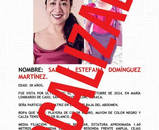 En operativo, localizan cuerpos de activista Sandra Domínguez y Alexander Hernández: Fiscalía de Oaxaca