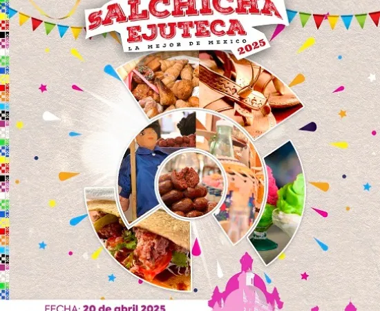 Invitan a la 12ª Feria de la Salchicha Ejuteca