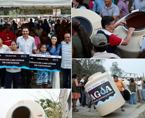 Entrega Ray Chagoya de 400 Tinacos a familias del Ejido Guadalupe Victoria: Un paso más hacia la transformación