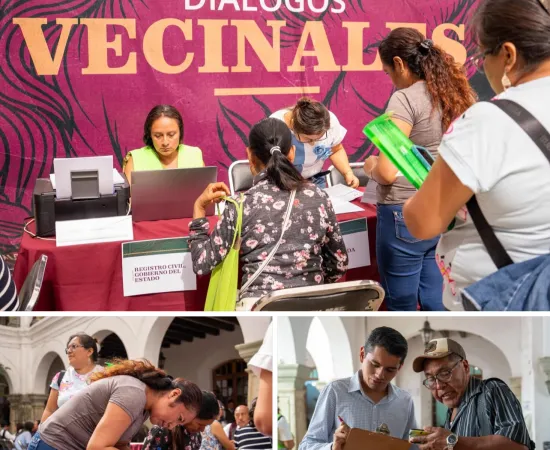 Diálogos Vecinales atiende las necesidades de la ciudadanía en el Palacio Municipal