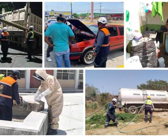 Gobierno juchiteco refuerza acciones de PC para garantizar la atención a la ciudadanía 