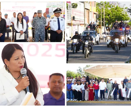 Arranca operativo Semana Santa Segura 2025 en Xoxocotlán
