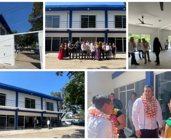  Habilitan nueva sede de oficinas de la Fiscalía de Oaxaca en Juchitán, para dar mejor y más eficiente atención para la región del Istmo de Tehuantepec