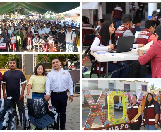 Con programa Cayapadu Lii, se benefician más de 20 mil personas en Xoxocotlán