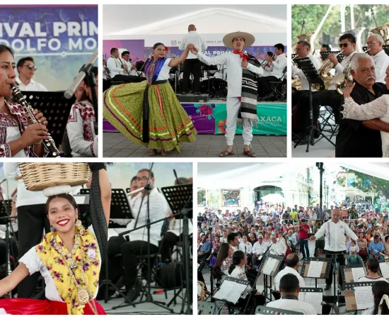 Inicia el Festival Primavera Rodolfo Morales con emotivo concierto en el Zócalo de Oaxaca