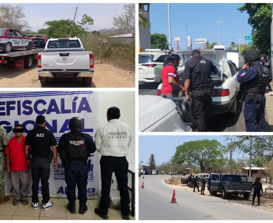 Durante operativo en la Costa se asegura vehículo y la aprehensión de una persona
