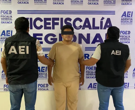 Detienen a sujeto por homicidio con arma de fuego