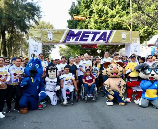 Éxito total de la carrera. "Inmensamente UABJO"