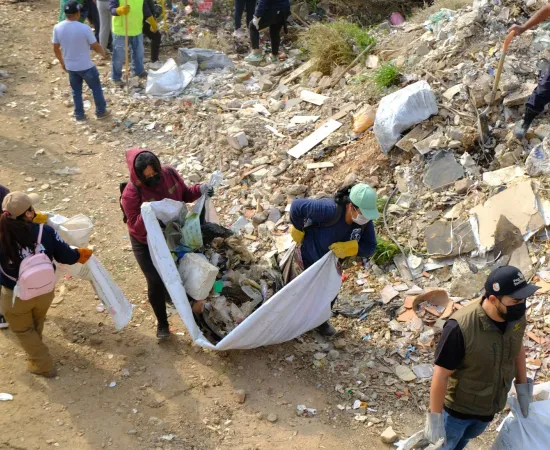 Recuperan espacio público en el Ejido Guadalupe Victoria con Tequio Vecinal