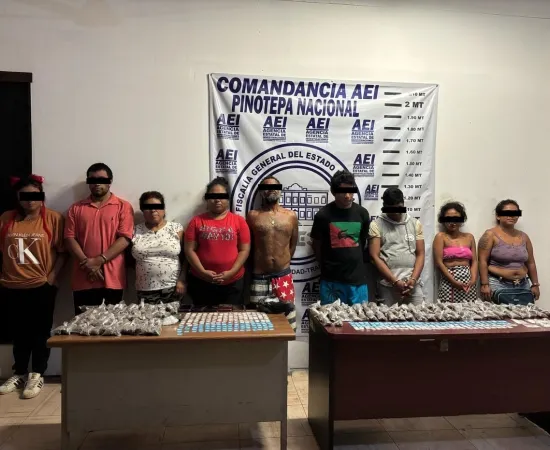 Vinculación a proceso contra nueve personas  por narcomenudeo 