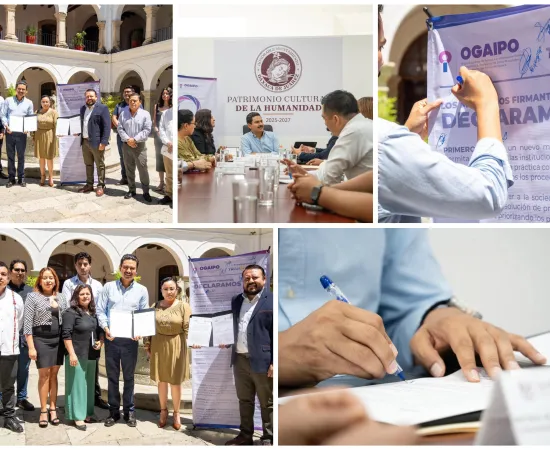Oaxaca de Juárez da un paso firme hacia la transparencia: se firma la Declaratoria de Municipio Abierto