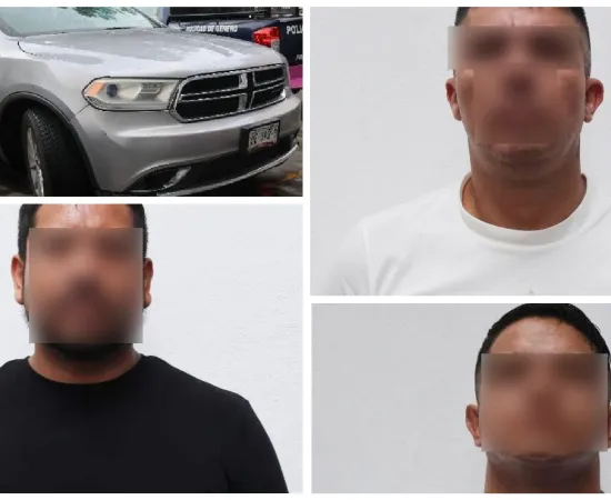 Policía Municipal detiene a tres personas por el presunto delito de robo
