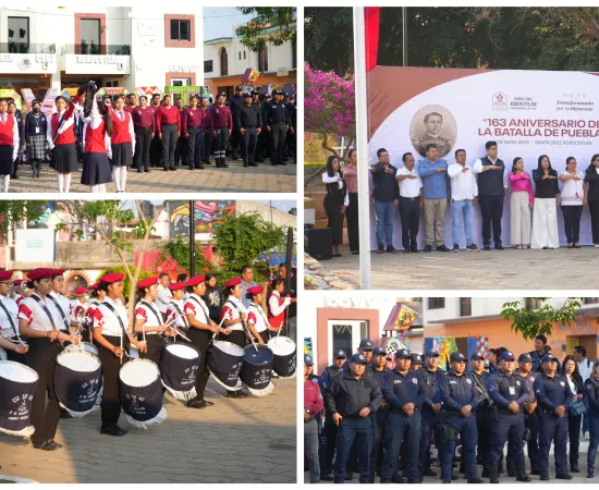 Conmemora Ayuntamiento de Xoxocotlán el 163 aniversario de la Batalla de Puebla
