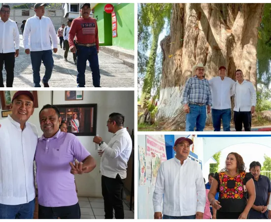 Camina Nino Morales de la mano con pueblos de la Sierra Sur