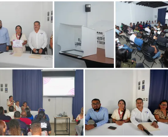 Promueven en Xoxocotlán  participación ciudadana en elección judicial