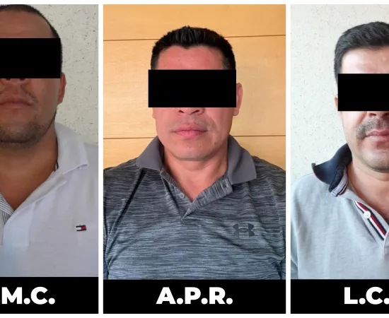 Detienen a tres en hotel del Istmo; uno de ellos estaría vinculado con células delictivas que operan en Sinaloa