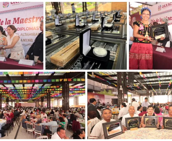 Reconoce Gobierno del Estado entrega y vocación de maestras y maestros oaxaqueños