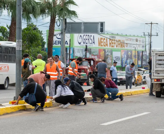 Acceso oriente de la capital luce nuevo rostro con Tequio Vecinal