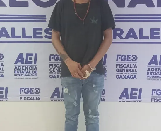 A prisión "El Guapito", se dedicaba a la venta de drogas en Juchitán