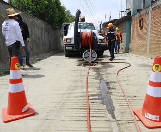Inicia desazolve en La Raya como parte del programa Destape al Drenaje