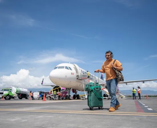 Reporta Sectur Oaxaca aumento de tráfico aéreo en los 4 aeropuertos de la entidad