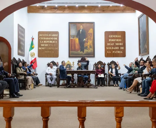 Prioriza Cabildo de Oaxaca de Juárez acciones para mejorar la vida pública de la ciudad