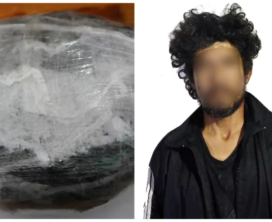 Policía Municipal detiene a una persona por el presunto delito contra la salud