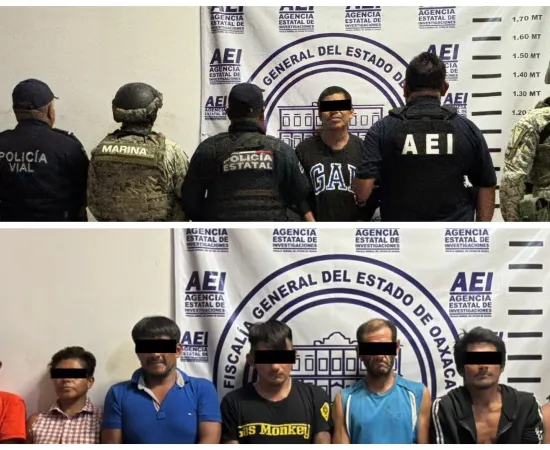 Detenidas 8 personas por narcomenudeo, en Pinotepa Nacional