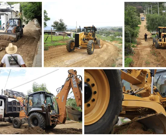 Avanzan trabajos de limpieza y rastreo de calles en colonias de Xoxocotlán