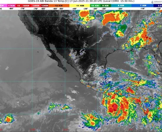 Informa IEEPO suspensión de clases en 16 municipios por efectos de tormenta tropical Erick