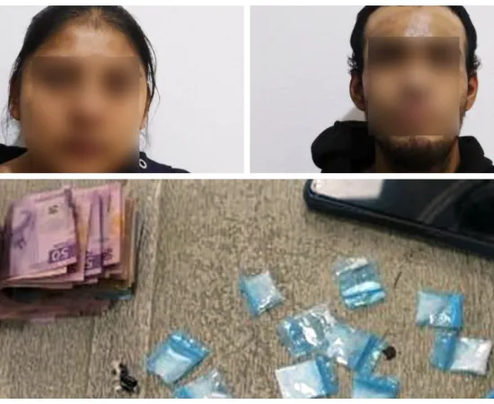 Policía Municipal detiene a dos por el presunto delito contra la salud