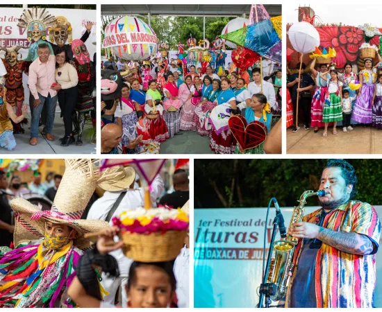 San Martín Mexicapam vive el inicio del Primer Festival de las Culturas Vivas de Oaxaca de Juárez