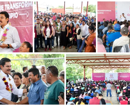 Ray Chagoya recorre agencias con acciones que responden a las necesidades del pueblo