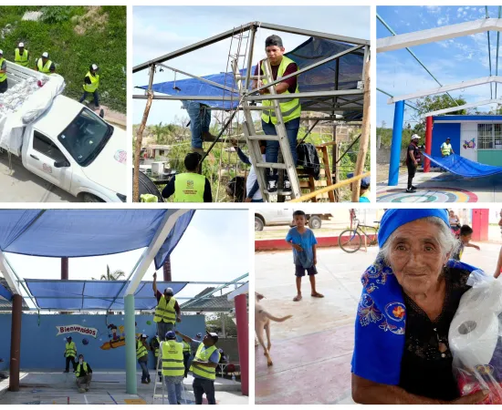 Colabora Soapa en las acciones para poner a la Costa de pie