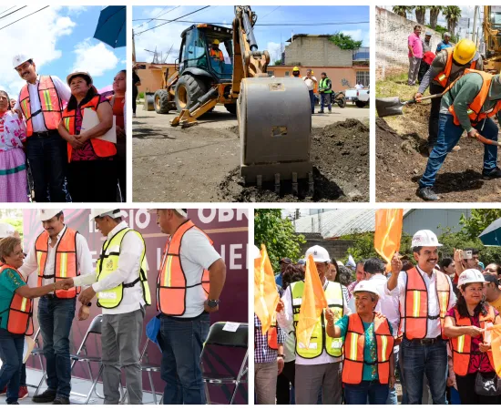 Inician obras de pavimentación en la calle Genaro Vásquez, Pueblo Nuevo