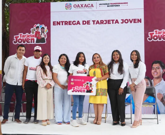 Xoxocotlán, segundo municipio con más personas beneficiarias de Tarjeta Joven