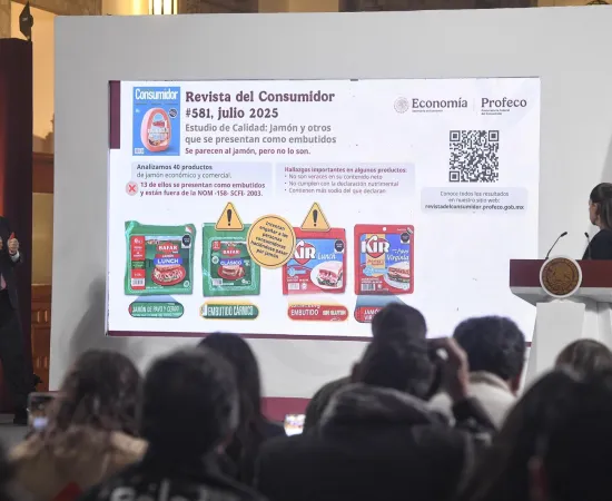 Profeco reporta disminución de 3.81% en el precio de la canasta básica