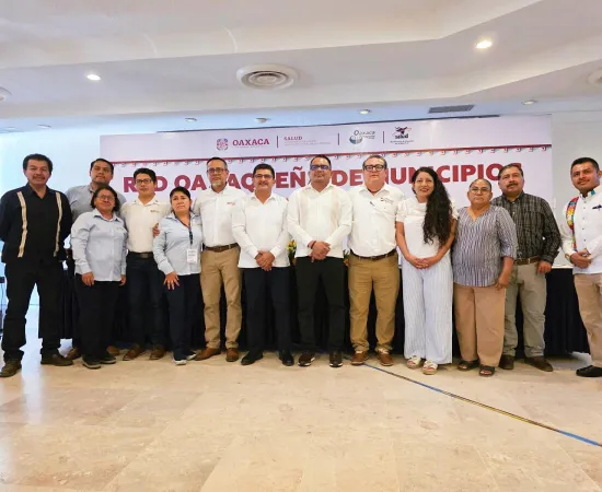 Participa alcaldesa de Xoxocotlán en toma de protesta de la Red Oaxaqueña de Municipios por la Salud