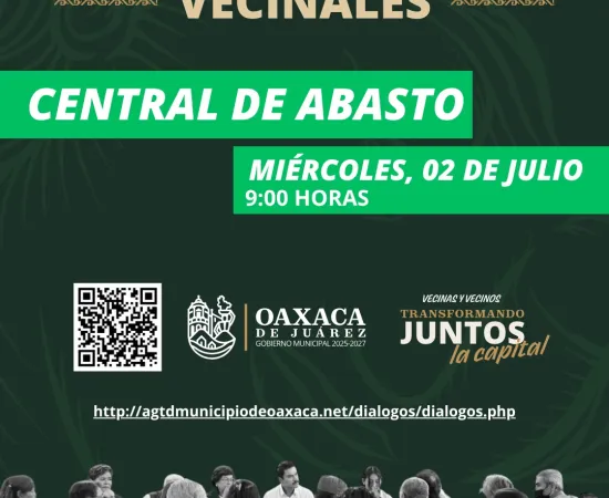 Gobierno municipal invita a Diálogos Vecinales en la Central de Abasto