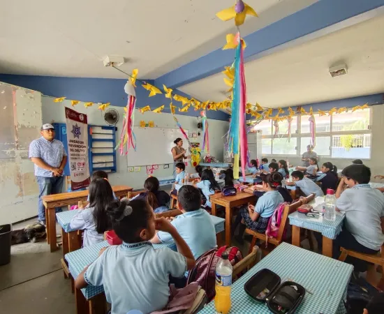 Xoxocotlán fortalece prevención del delito en 2 mil 400 estudiantes